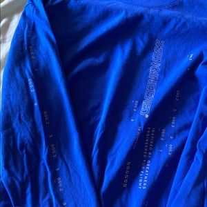 Air Jordan 23 Engineered long sleeve tee blue